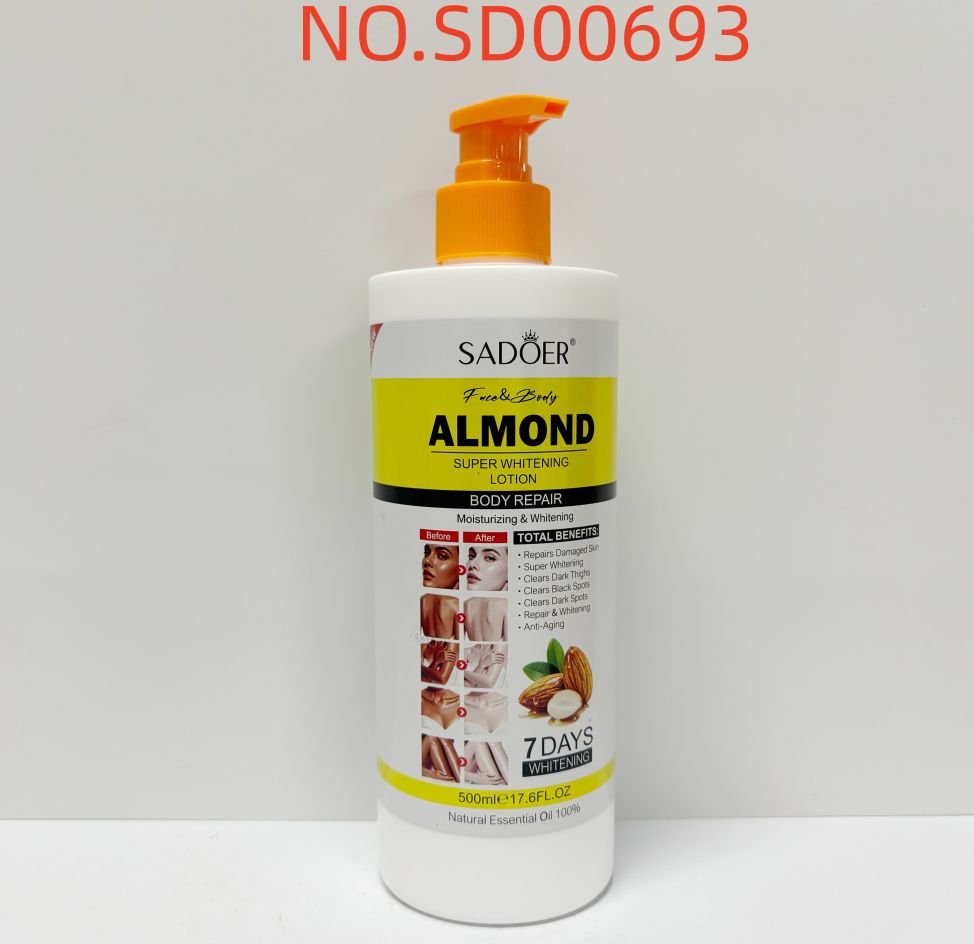 HB3998-sadoer-almond-whitening-body-lotion-foreign-version-500ml.jpeg SADOER Almond Whitening Body Lotion 500ML - Image 1