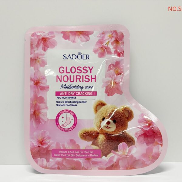 SADOER Cherry Blossom Moisturizing and Smoothing Foot Mask 40ML