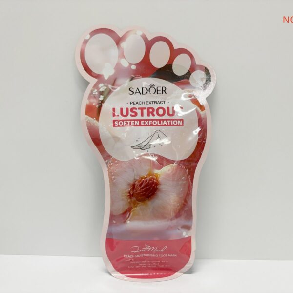 SADOER Peach Moisturizing Foot Mask 40ML/pair
