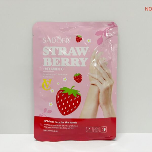 SADOER Strawberry VC Brightening Hand Mask 40ML