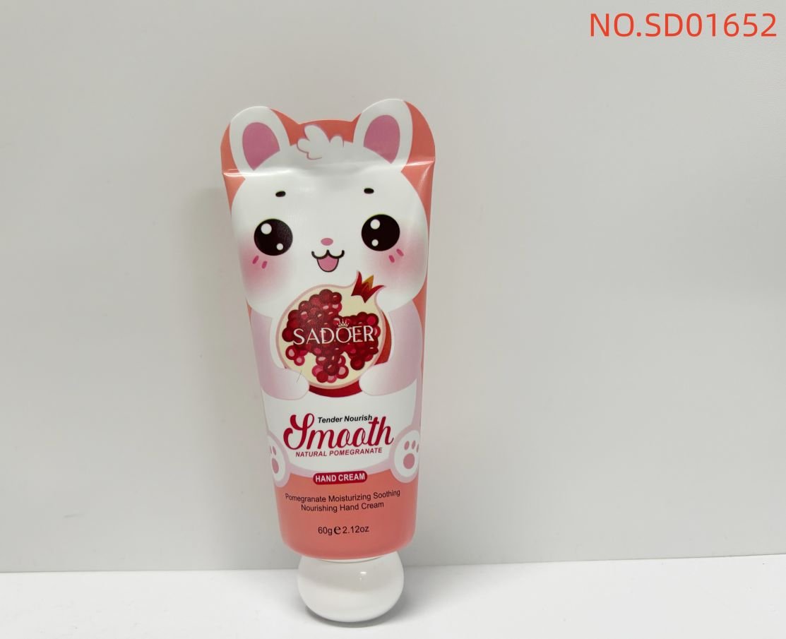 HB4037-sadoer-pomegranate-moisturizing-and-soothing-hand-cream-foreign-versio.jpeg SADOER Pomegranate Moisturizing and Soothing Hand Cream 60g - Image 1