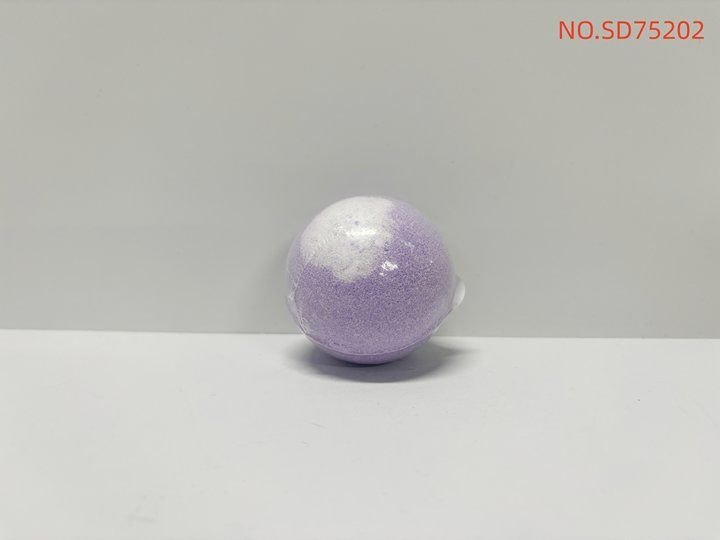 HB4088-sadoer-lavender-scented-bath-salt-ball-purple-and-white-foreign-versio.jpeg SADOER Lavender Scented Bath Salt Ball - Purple and White - Image 1