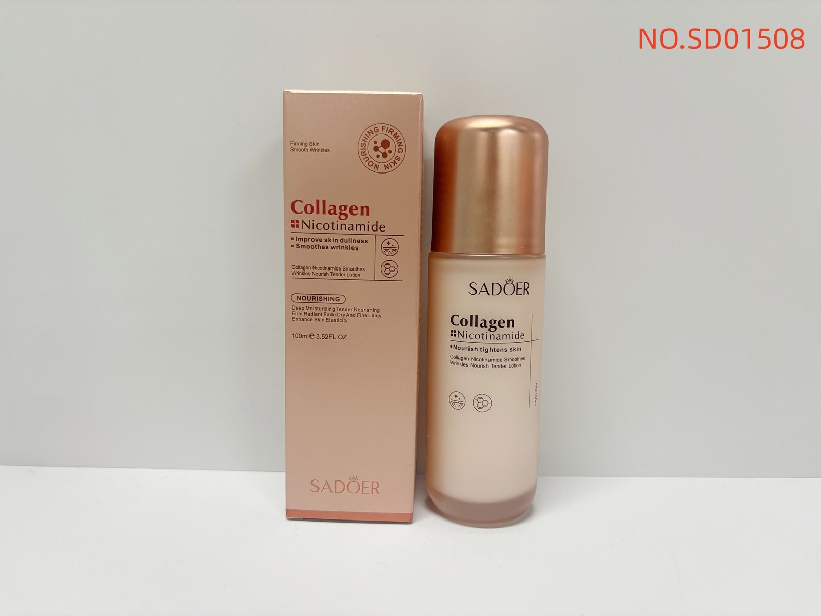 HB4101-sadoer-collagen-nicotinamide-anti-wrinkle-nourishing-moisturizing-loti-1.jpeg SADOER Collagen Nicotinamide Anti-Wrinkle Nourishing Moisturizing Lotion 100ML - Image 1