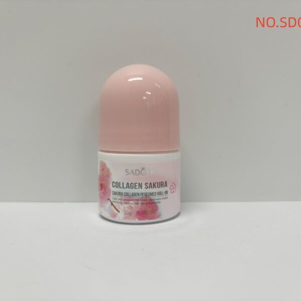 SADOER Cherry Blossom Collagen Deodorant Roll-On 30g