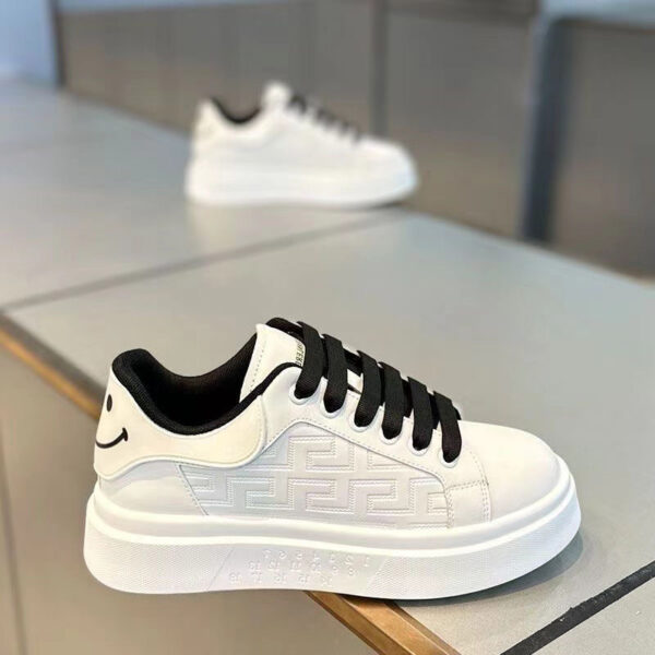 Men's Breathable White Sneakers