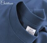 Gray Blue Pure Cotton Solid / XL