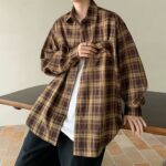 Men's Long-Sleeve Plaid Shirt - Image 4