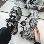 Men's Chunky Mesh Sports Shoes - Image 4