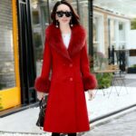 Red (with Fur Collar And Cuffs, Lined / XL (for 125 140 Lbs
