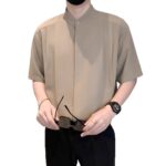 Men's Slim Fit Short-Sleeve Shirt - Image 5