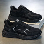 Men's Thick Sole Mesh Sneakers - Image 2