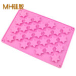 25-Cavity 3D Five-Pointed Star Chocolate Mold, Thin Cookie Mold, DIY Baking Mold - Image 4