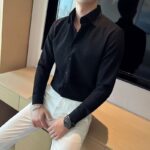 Men's Long-Sleeve Waffle Shirt - Image 2