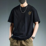 Black 2151 Short Sleeve 100% Cotton / XL (Recommended 140 170 Lbs