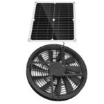 15W Solar Ventilation Fan Kit for Pet Houses - 10 Inch - Image 4