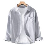 Men's Casual Long Sleeve Shirt - Image 5