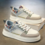 Men's Leather Casual Sneakers - Image 3