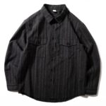 Men's Long-Sleeve Striped Casual Shirt - Image 4