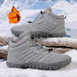 Men's Fleece-Lined High-Top Winter Snow Boots