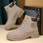 Men's High-Top Martin Work Boots - Image 7