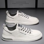 Men's Breathable Canvas Sneakers - Image 2