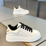 Men's Breathable White Sneakers - Image 6