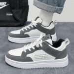 Men's Minimalist White Skate Shoes - Image 6