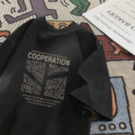 Black Cotton Short Sleeve 5006 / XXXL