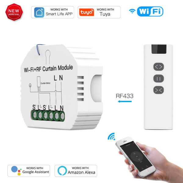 Smart Curtain Switch Module