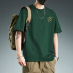 Dark Green 2151 Short Sleeve 100% Cotton / XL (Recommended 140 170 Lbs