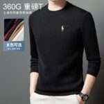 Men's Heavyweight Embroidered Crew-Neck Sweatshirt - Image 3