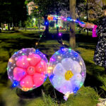 Glowing Sunflower Bobo Balloon - Image 3