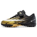 Kids Velcro Turf Soccer Training Shoes - Image 3