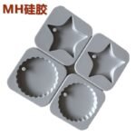 Judian Wax Mold DIY Silicone Mold for Aromatherapy Plaster, Handmade Soap, Round and Five-Pointed Star - Image 5