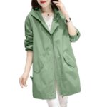 Women's Mid-Length Lined Trench Coat - Image 5