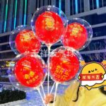 Dragon Year Style (3 Speed Color 3m LED + 20in Ball Skin + Rod Holder