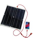 Dual USB Monocrystalline Solar Panel - 25W/100W - Image 4