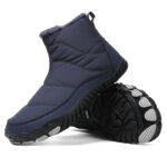Unisex Fleece-Lined Waterproof Winter Snow Boots - Image 5