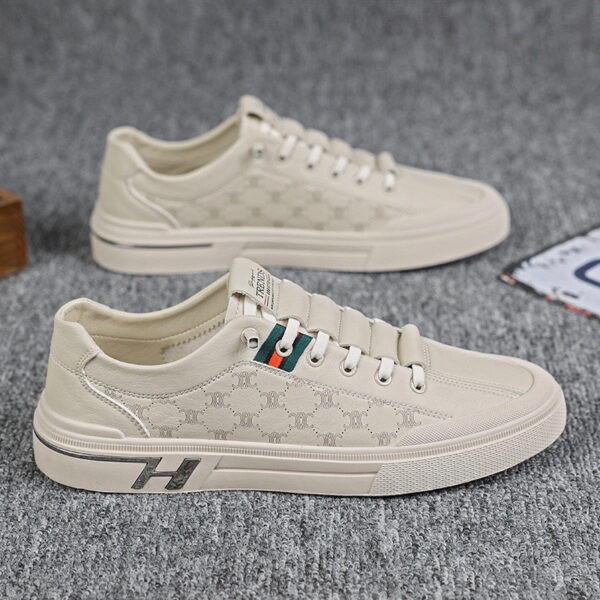 Men's Casual White Sneakers