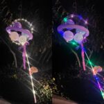 Purple Flying Saucer Balloon Set