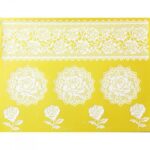 Large Rose Silicone Lace Mold Cake Decorating Tool DIY Baking Kitchen Accessory LS105 - Image 4