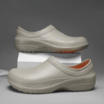 Men's Ventilated Non-Slip Work Clogs - Image 3