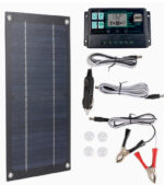6W 60W Monocrystalline Solar Panel Kit with 10A Controller for Car, RV, Caravan - Image 7