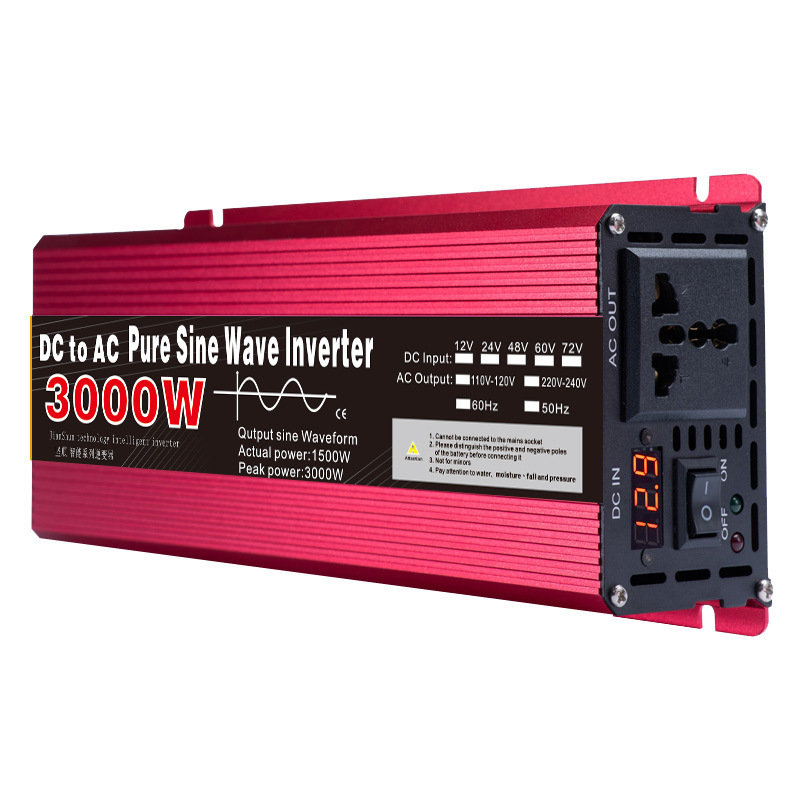O1CN01KGesri1VFNynUsUcD_2220822142623-0-cib.jpg Pure Sine Wave Inverter 12V/24V/48V/60V to 220V - Image 1