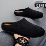Men's Slip-On Soft-Sole Mule Slippers - Image 2