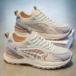 Men's Thick Sole Mesh Sneakers - Image 7