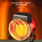 Desktop Mini Heater with Cooling and Heating Functions, Three-Speed Silent Fan - Image 3