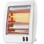 Portable Electric Heater with Quartz Tube Heating, 800W