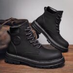 Men's High-Top Martin Boots - Image 4