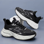 Men's Breathable Lightweight Anti-Slip Dad Sneakers - Image 3